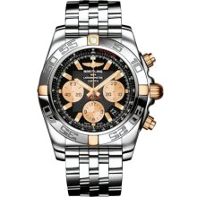 Breitling Men's Chronomat Black Dial Watch IB011012.B968.375A