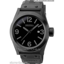 Brera Brets4564 Eterno Solotempo Black 45mm Date Fast Shipping