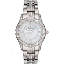 Bulova Crystal Ladies 96L116