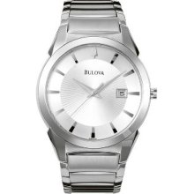 Bulova Dress Collection Men's Watch in Stainless Steel