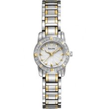 Bulova - Ladies Two-tone Highbridge Diamond Watch - 98r155