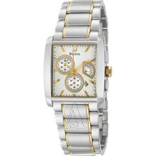 Bulova Two-tone Stainless Steel Chrono Men's Watch 98c104