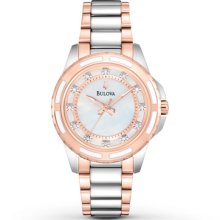 Bulova Women s Watch Diamond Accents 98P134- Women's Watches