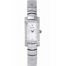 Bulova Womens Crystal 96T13 Watch