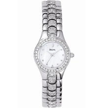 Bulova Womens Crystal 96T14 Watch