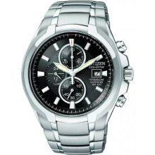 Ca0260-52e Citizen Gents Titanium Eco-drive Chronograph Watch