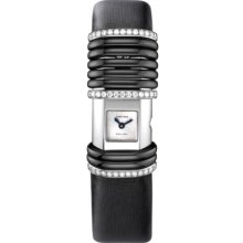 Cartier Declaration Black and Diamond Rings Ladies Watch WT0005500