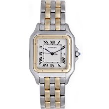 Cartier Men's 2-Tone Steel Gold Jumbo Panther Watch