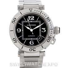 Cartier Pasha Seatimer Steel Watch W31077M7