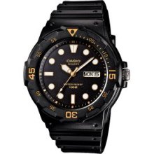 Casio Black Analog Mens Watch MRW-200H-1E MRW200H