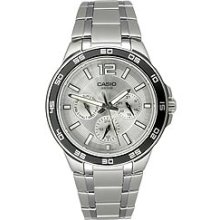 Casio Classic Core Men's 3-dial Multi-hand Watches Standard Analog Mtp1300d-7a1v