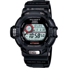 Casio GW9200-1 Men's G-Shock Solar Atomic Resin Strap Alarm Watch