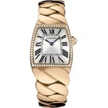 Certified Pre-Owned Large Cartier La Dona Pink Gold Watch WE60050I