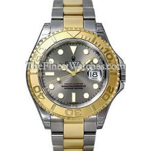 Certified Pre-Owned Rolex Yacht-Master 40mm Two-Tone Watch 16623