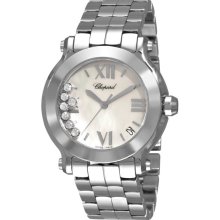 Chopard Women's Happy Sport Silver Dial Watch 27-8477-3002