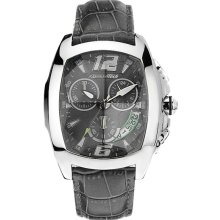 Chronotech Ct.7138m/05 Stone Cut Mens Watch