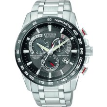 Citizen AT4008-51E Watch Perpetual Mens - Black Dial