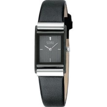 Citizen Black Ladies Eco Drive- Black Dial Watch