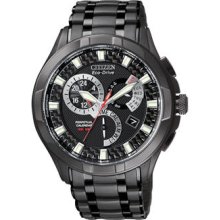 Citizen Eco Drive Calibre 8700 Men's Bracelet Black Dial BL8097-52E