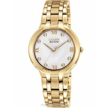 Citizen Eco-Drive Ladies Bella 8 Diamond Dress Watch EM0132-59A