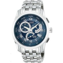 Citizen Eco Drive Mens Perpetual Stainess Steel