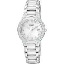 Citizen Eco-Drive Modena Ladies Stainless Steel Watch