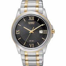 Citizen Eco-Drive Two-Tone Mens Bracelet Watch - BM7264-51E