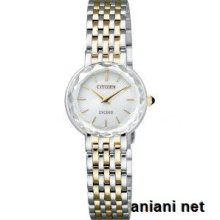 Citizen Lineup Exceed Eco-drive Ladies Ebs75-2842 White Watch