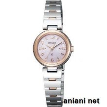 Citizen Lineup Xc Eco-drive Ladies Ex2014-55w Silver X Pink Watch