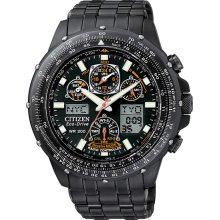 Citizen Men's Skyhawk AT Multi-Band Atomic Eco-Drive Flight Chronograph JY0005-50E