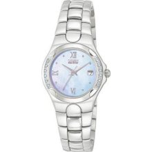 Citizen Women's EW0240-53N Corso Eco-Drive Diamond-Accented Watch