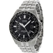 Citizen World Perpetual AT Mens Eco-Drive Watch CB0020-50E