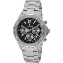 Croton Watches Men's Chronomaster Chronograph Black Dial Titanium Tit