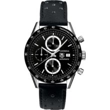 CV2010.FC6205 Carrera Tiger Woods Mens Leather Watch ...