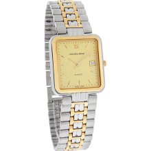 Daniel Mink Mens Boutique Champagne Dial 2Tone Swiss Quartz Watch 8.1.19.11.30