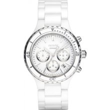 DKNY NY8187 White Ceramic Women's Watch