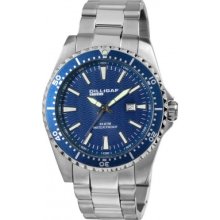 DS1106-306 Dilligaf Mens Steel Blue Watch