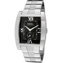 Ebel Men's Black Dial Watch 9127J40/5486