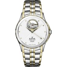 Edox Men's 85013 357J AID Grand Ocean Automatic Steel and Gold PV ...