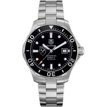 Emory Men's TAG Heuer Automatic Aquaracer w/ Black Bezel