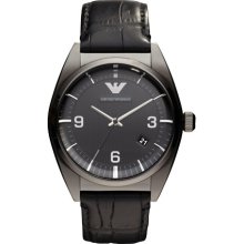 Emporio Armani Classic Leather Watch AR0368