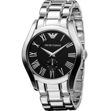 Emporio Armani Men's Black Dial Watch AR0680