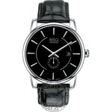 Esq By Movado Gentlemen wrist watches: Esq Capital Black Dial 07301413