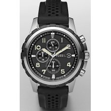 Fossil Chronograph Silicone Men's Watch FS4613