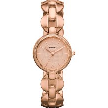 Fossil Ladies Dress - Rose Gold