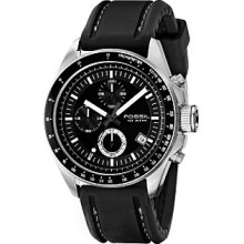 Fossil Men's Chronograph Watch - Black Men's