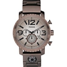 Fossil Men's Gage White Dial Watch JR1302