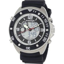 Freestyle FS84946 Precision Diver Black Dial Analog Digital Quartz