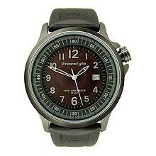 Freestyle Ranger Polyurethane Strap Black Dial Men's watch #FS84872
