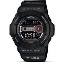 G-Shock New Case G-Lide Tide Watch, 55mm